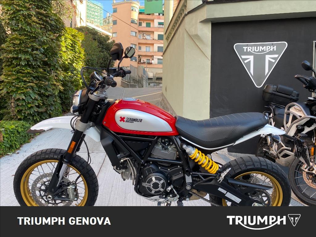 DUCATI Scrambler 800 Desert Sled Red